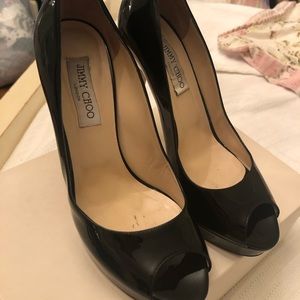 JIMMY CHOO SHOES - worn but in good condition